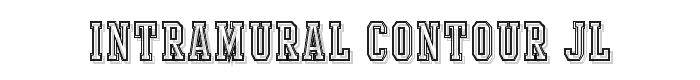 Intramural Contour JL font